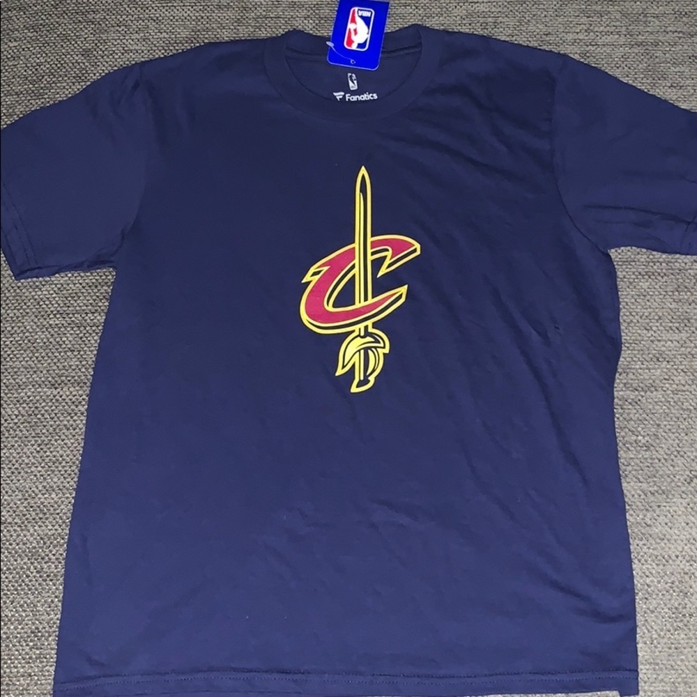 Fanatics NBA Labron James #23 Cleveland Blue Shirt